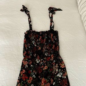 Abercrombie floral jumpsuit